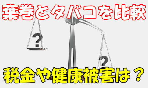 葉巻とたばこの違い