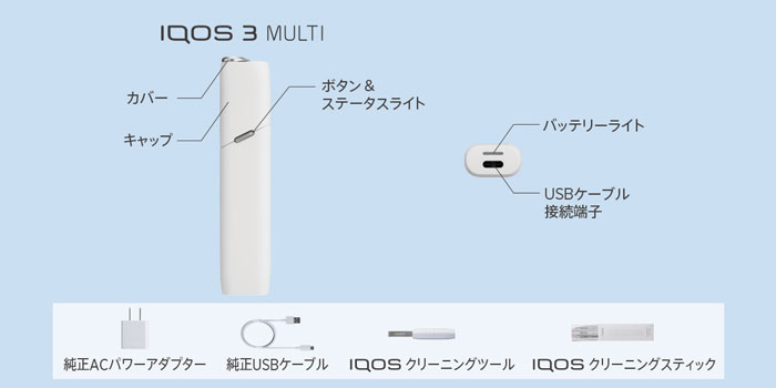 旧型IQOS 3 MULTI(アイコス3マルチ)の使い方と吸い方