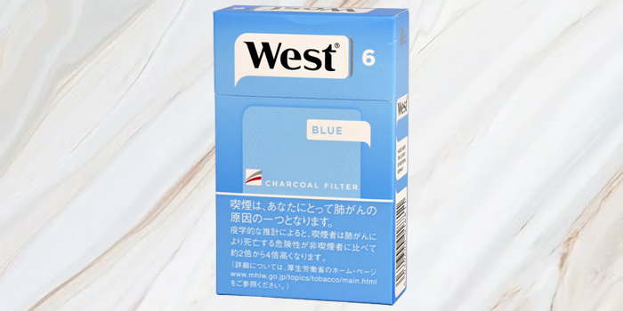 紙巻きタバコ「ウエスト」の値段③：ウエスト ブルー