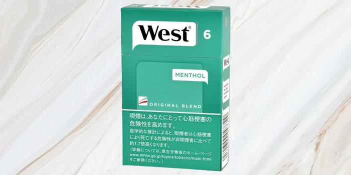 紙巻きタバコ「ウエスト」の廃盤銘柄の値段④：ウエスト メンソール
