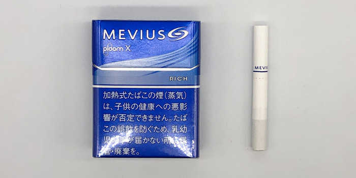最新型プルームエックスのタバコスティックの値段を解説①：メビウス リッチ