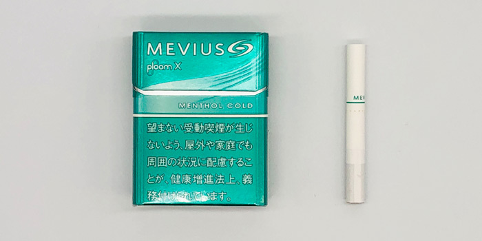 最新型プルームエックスのタバコスティックの値段を解説⑥:メビウス メンソール コールド