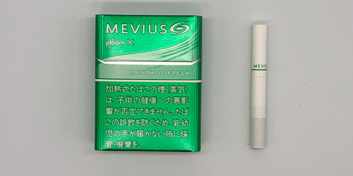 最新型プルームエックスのタバコスティックの値段を解説⑤:メビウス メンソール フレッシュ