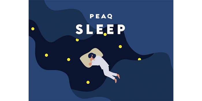 睡眠におすすめCBD　PEAQSLEEP