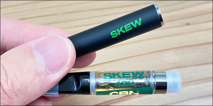 skew(スキュー) CBDリキッド フレーバーの味 4種類 レビュー