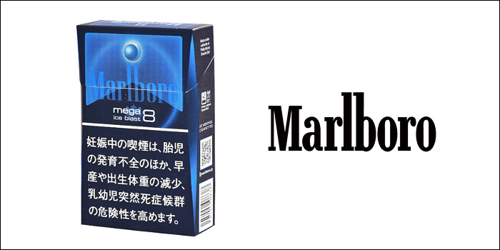 海外 マールボロ アイス ブラスト メガ 8 ボックス
