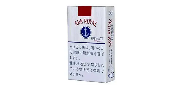 タバコ銘柄アークローヤルのパッケージデザイン