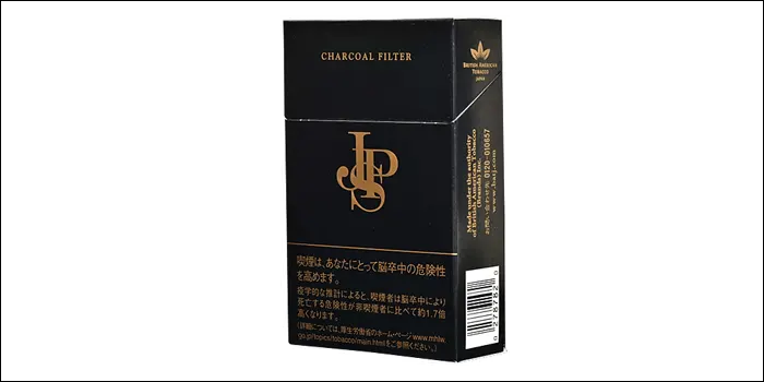 タバコ銘柄JPS・KS・ボックスのパッケージデザイン