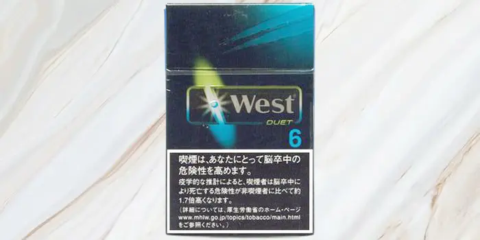 紙巻きタバコ「ウエスト」の廃盤銘柄の値段⑥：ウエスト デュエット
