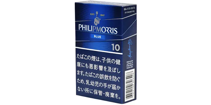 フィリップモリスのタバコ全9銘柄レビュー：フィリップモリス 10