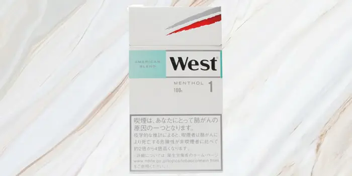 紙巻きタバコ「ウエスト」の廃盤銘柄の値段⑤：ウエスト ホワイトメンソール100