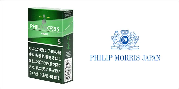 海外 フィリップモリス メンソール 5 KS ボックス