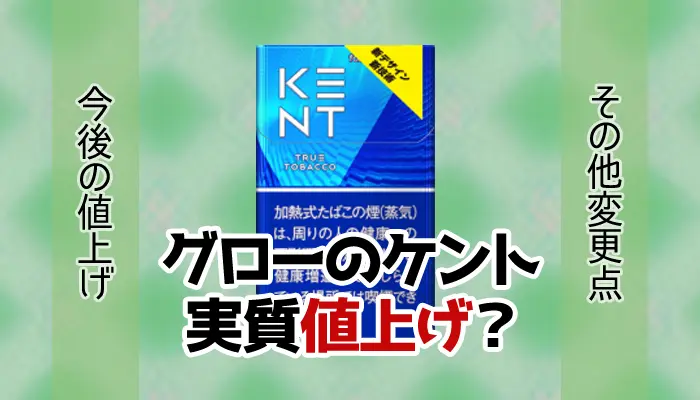 グローケント　値上げ